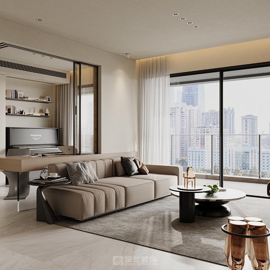 柔棕雅境，松弛感的現代輕奢居