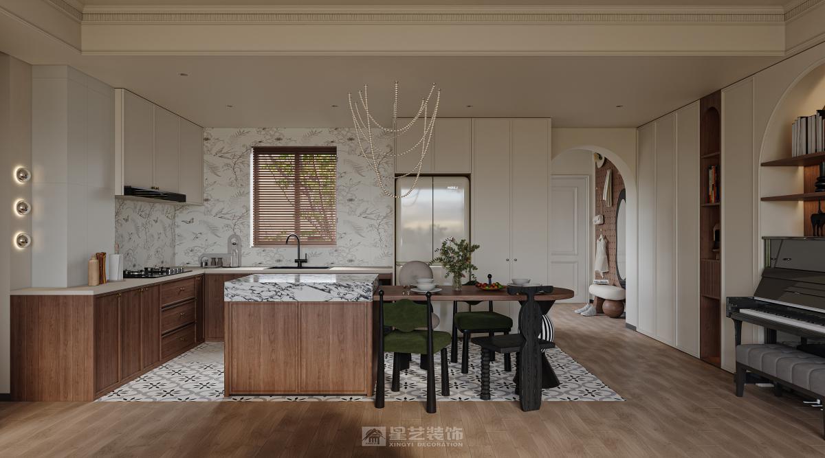 法式中古風大平層