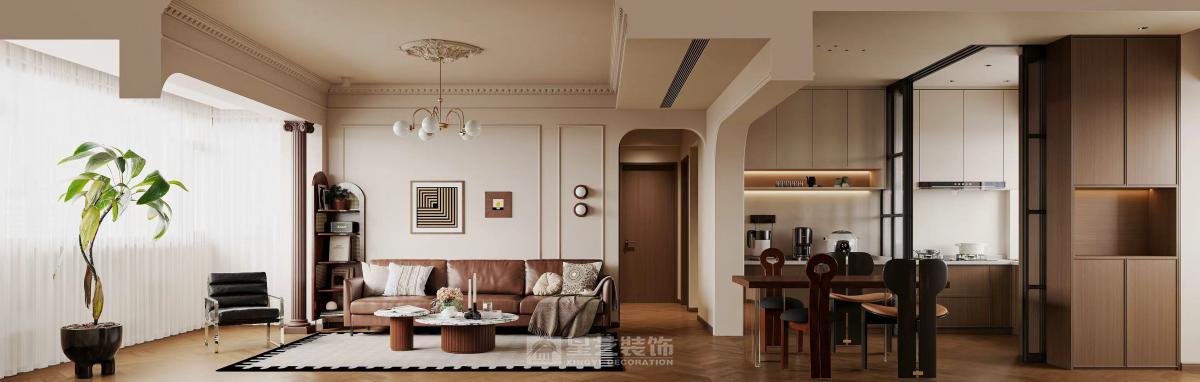 棕木雅韻，時光棲居